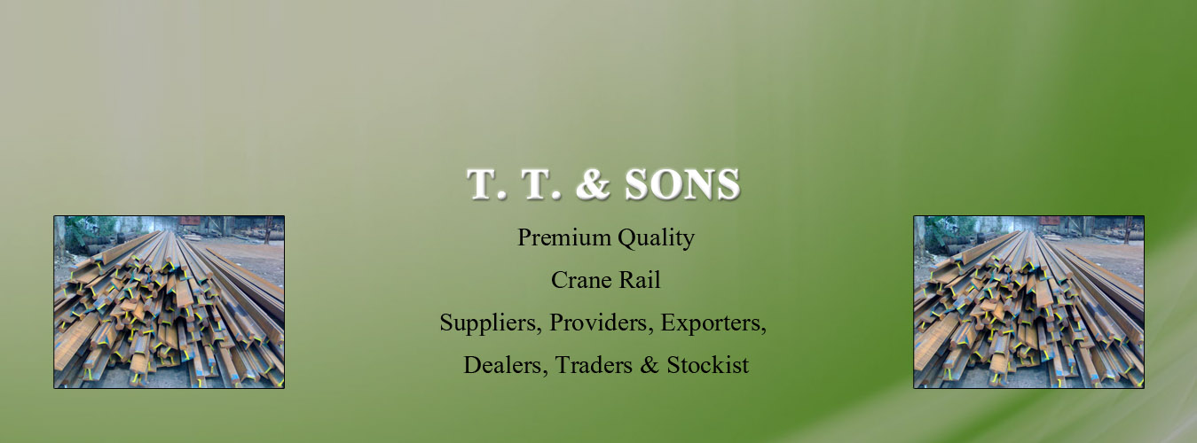 Crane Rails  wholesaler,Supplier,Trader, Dealer in Godhra