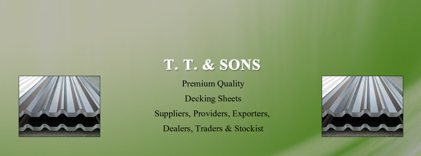 Decking Sheets  wholesaler,Supplier,Trader, Dealer in Nallasopara