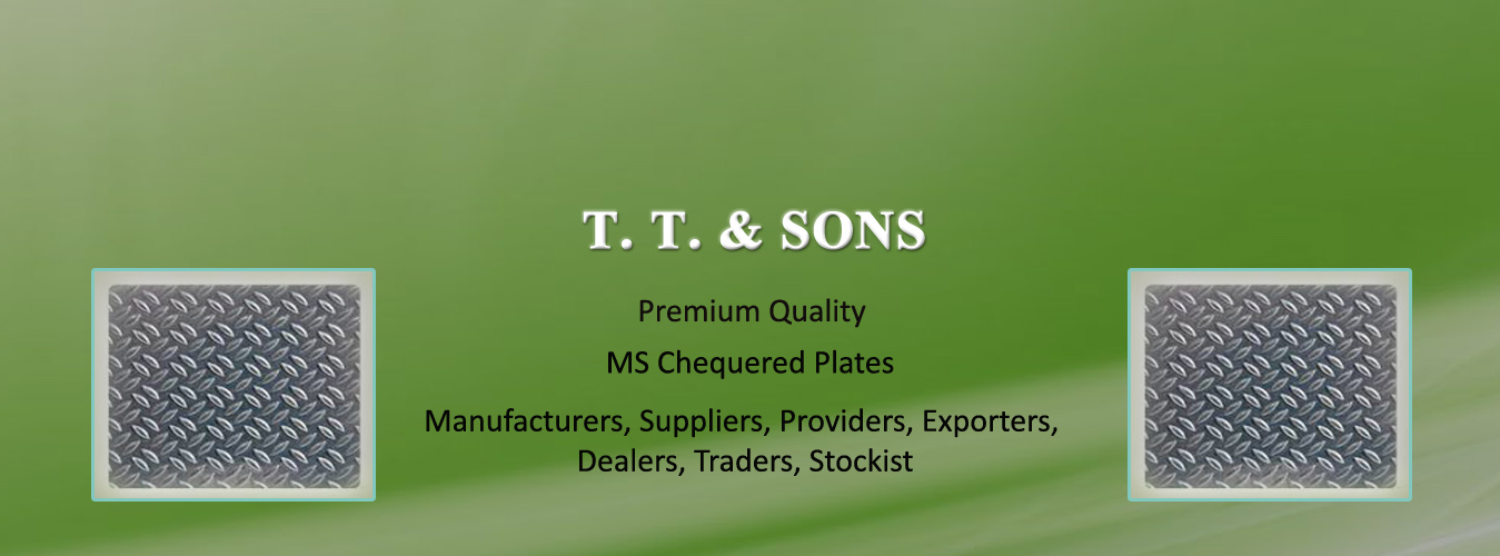 Ms Chequered Plates  wholesaler,Supplier,Trader, Dealer in Ahmedabad